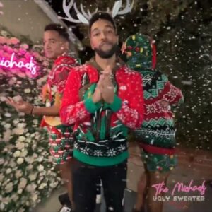 Anthony Hill Instagram - We sleighed. 🛷 

Happy Holidays. Enjoy yoself!