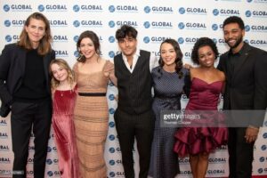 Anthony Hill Instagram - Had the privilege of sharing the runway with Sarah at the #BeBeautifulBeYourself Fashion Show for the Global Down Syndrome Foundation. And as you can see she wasn't playin games! All business on the catwalk!! 🔥🔥🤩‼️
Take a look at @globaldownsyndrome ..they're doing really important work. It was an honor to be a part of their big night. 🙏🏾💙💛

Also never put @genderless_gap_ad and me on a red carpet together 😆