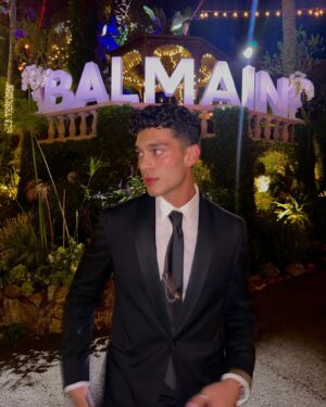 Anthony Keyvan Instagram - @balmain @cosf_foundation 🤍