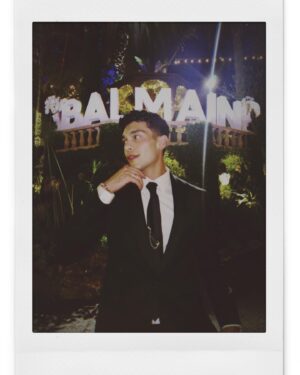 Anthony Keyvan Instagram - @balmain @cosf_foundation 🤍