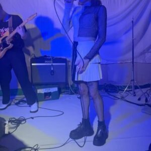 Anthony Lexa Instagram - ✨the band✨

🥁 @archiecrisis
🎸 @georgetolmie 

#livemusic #trans #sexeducationnetflix