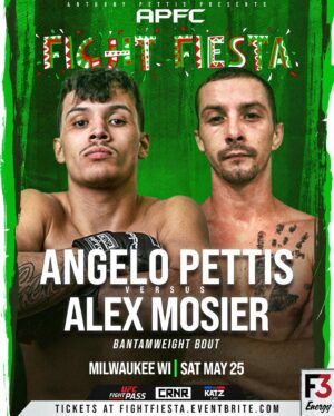 Anthony Pettis Instagram - It’s fight week!! 💥💥💥

APFC Fight Fiesta goes down Saturday. Featuring Special guest hosts Chito Vera and Jose Aldo! 🤯

Watch LIVE on UFC Fight Pass 🖥️