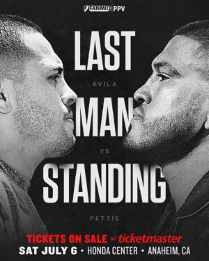 Anthony Pettis Instagram - Be a part of the fire works at The Honda Center July 6 💥🥊

#DiazMasvidal tickets are available NOW (Link In Bio)

#ChrisAvila #AnthonyPettis #LosAngeles #Fight #Boxing