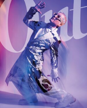 Anthony Rapp Instagram - Voyaging to a new frontier! Kicking off our series of #StarTrek Collector’s Edition covers, we present #StarTrekDiscovery star Anthony Rapp. As chief engineer Paul Stamets, along with his husband Dr. Hugh Culber (played by @wcruz73), Rapp is helping take the @startrek franchise’s long-held utopian values to new frontiers of representation. He’s not just one of the first two gay lead characters on a ‘Star Trek’ show; now, four seasons in, he’s part of one of the best queer families on television. ⁠
⁠
Out since early in his career, Rapp is no stranger to queer chosen families – first making his name on Broadway, playing Mark Cohen as part of the original cast of ‘Rent.’ For Rapp, the decision to work as an out actor was an easy one. “The stakes are just too high for me, not just for me personally, but for all of us in our society, in our world,” @albinokid1026 tells @meyrude in our feature. “Visibility makes a difference, it’s unquestionable. The whole reason that progress has happened is that so many people sit up and demand to be seen.” Click the link in bio to read the full feature and stay tuned as we reveal more covers. 📸:@james_weber; ⁠
👔: @mindysaadstylist;⁠
Creative director: @_benjaminward_;⁠
Grooming: @damianmonzillo for @celestineagency ⁠
⁠
Anthony wears graffiti oval sunglasses, coat, cigarette pants, and tread slick boots by @alexandermcqueen, and boxchain necklace, small fluted chain necklace, and forged carbon faceted band ring by @davidyurman.