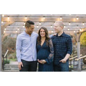 Anthony Rapp Instagram - Ken and I couldn't close out 2022 without sharing one of the biggest highlights of our year. We had the absolute honor and pleasure of getting to know, and share many meaningful and joyful moments with, our gestational surrogate, Nikki. She is truly one of the most incredible and awe-inspiring human beings we have ever met, and she and her family have profoundly transformed our lives. Ken and I feel so lucky and are forever thankful. 💙

📷: @studionouveau_