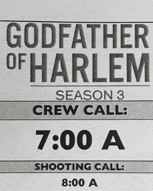 Antoinette Crowe-Legacy Instagram - Thank you to everyone who tuned into the premiere last week!!! 🙏🏾 Tune in now for a new episode of @godfatherofharlem on @mgmplus 💕
