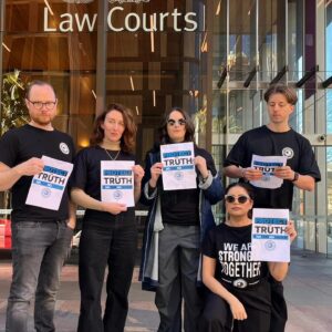 Antoinette Lattouf Instagram - Mediation was unsuccessful today which is incredibly disheartening. The next step is a trial before the Federal Court of Australia. Despite how hard  this has been on me and how unfair it is, let me be clear —  I WILL NOT STOP. 

I will not stop fighting for press freedom.
I will not stop fighting for human rights.
I will not stop fighting for a brave and independent ABC, a public broadcaster that doesn’t bow to lobby groups.

I am buoyed by and grateful for so much public support, support from the MEAA and from my journalism peers. 

Thank you also to my lawyers @mauriceblackburnlawyers and @thepassionatelawyer.

If you’re willing and able to contribute to my legal fees there’s a GoFundMe link in my bio. 
#nofearnofavour