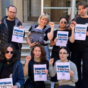 Antoinette Lattouf Instagram - Mediation was unsuccessful today which is incredibly disheartening. The next step is a trial before the Federal Court of Australia. Despite how hard  this has been on me and how unfair it is, let me be clear —  I WILL NOT STOP. 

I will not stop fighting for press freedom.
I will not stop fighting for human rights.
I will not stop fighting for a brave and independent ABC, a public broadcaster that doesn’t bow to lobby groups.

I am buoyed by and grateful for so much public support, support from the MEAA and from my journalism peers. 

Thank you also to my lawyers @mauriceblackburnlawyers and @thepassionatelawyer.

If you’re willing and able to contribute to my legal fees there’s a GoFundMe link in my bio. 
#nofearnofavour