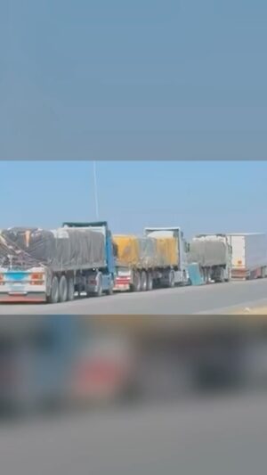 António Guterres Instagram - Palestinians in Gaza remain stuck in a non-stop nightmare.

From the Rafah crossing, I have seen the heartbreak and heartlessness.

A long line of blocked relief trucks on one side of the gates.

The long shadow of starvation on the other.

That is beyond tragic. 

It’s a moral outrage.