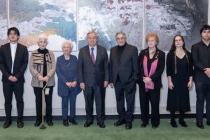 António Guterres Instagram - Today we gathered at our @unitednations Headquarters in New York to honour the memory of the victims of the Holocaust.

I was moved & humbled by the presence of survivors & their families.

To all who confront prejudice and persecution, I say clearly: you are not alone.

The United Nations stands with you.

And to all those – past and present – who have had the courage to share their stories of the Holocaust, so the world can know the truth, I say: thank you.

📷: UN Photo/Manuel Elías, Eskinder Debebe
