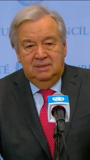 António Guterres Instagram - I reiterate my appeal for Israel and Hamas to show political courage and spare no effort to secure an agreement now.

To stop the bloodshed. To free the hostages. To help stabilize a region which is still at risk of explosion.

This is a crucial opportunity that the region – and indeed the world – cannot afford to miss.

After more than 1,100 Israelis were killed in the Hamas terror attacks of 7 October, after more than 34,000 Palestinians have been killed in Gaza, haven’t we seen enough? Haven’t civilians suffered enough death and destruction?

A full-scale assault on Rafah will be a human catastrophe. Countless more civilian casualties. Countless more families forced to flee yet again – with nowhere safe to go. 
Meanwhile, the repercussions will be felt far beyond, in the occupied West Bank, and across the region.

Even the best friends of Israel are clear: 
An assault on Rafah would be a strategic mistake, a political calamity, and a humanitarian nightmare.

I appeal to all those with influence over Israel to do everything in their power to help avert even more tragedy.

‌The international community has a shared responsibility to promote a humanitarian ceasefire, the unconditional release of all hostages, and a massive surge in life-saving aid.