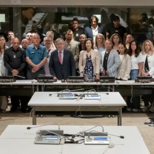 António Guterres Instagram - Today I met again with families of people kidnapped and held by Hamas in Gaza, as well as a former hostage.

I was deeply moved by their harrowing testimonies. I share their pain and grief.

I reiterate my call for the immediate and unconditional release of all hostages. Now.

📷: UN Photo/Mark Garten