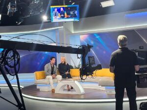 Antonio Sabàto, Jr. Instagram - Thank you @morningshowon7 love you guys see you soon. ❤️🇦🇺 
@artlewinbespokesuits 
@corumwatches
@monfrere 
@steven_dann