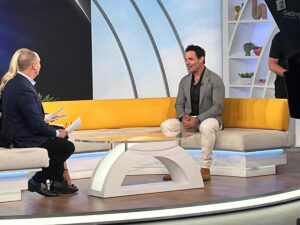 Antonio Sabàto, Jr. Instagram - Thank you @morningshowon7 love you guys see you soon. ❤️🇦🇺 
@artlewinbespokesuits 
@corumwatches
@monfrere 
@steven_dann