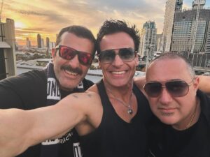 Antonio Sabàto, Jr. Instagram - Friends Lions brothers to the core with unconditional care is hard to find and unique in our days. I’m very fortunate. I have two of them here in Australia, who have always been there for me and I will always be there for them. We are number 3 representing. Strength, love, and dignity – true warriors have this in their blood. As I leave this country that I adore, I go back to my family with more strength and dedication to bring my loved ones and my partner back here, to this country, and do a lot of work. Great work is lined up in the near future with passion and integrity. I can’t wait for what God has in store for me, but traveling with these two brothers of mine in the rough waters of the ocean of life. I am ready to conquer and be the warrior that I was destined to be. Never gave up and never gave one else of your energy to others’ opinions, only yours. With God in it, is all that matters. #WarriorJourney #FamilyLove #StrengthAndDedication
@robert.rabiah 
BobbyChef 🇦🇺❤️🙌

#lionsheart 🦁