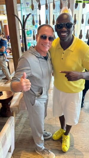 Antonio Tarver Instagram - I hope y’all don’t mind waiting… but I’m gonna let him tell you… 🎥 🍿 @jcvd 

Meet a real legend of the big screen 📺 today, the one and only Jean-Claude Van Damme ⭐️