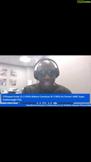 Antonio Tarver Instagram - #TarversTake 🎥🎧🎤 O’Shaquie Foster defended his WBC Super Featherweight Title against Robson Conceicoa in a fight that most observers felt was a straight robbery let alone a controversial decision what was your take did you agree with the judges? Here’s My Take Before The Fight. 

Did I Say Steal? 🔮 

#TarversTake 🎥🎧🎤 

“The Most Informative Take In Boxing! 🥊 

“Remember Where You Heard It First”. 

“Knowing Is Half The Battle”! 

Like, Share, & Subscribe to my YouTube channel ​⁠@TarversTake 🚨 

Link 🔗 In Bio ✔️