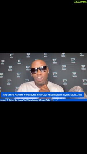 Antonio Tarver Instagram - #TarversTake 🎥🎧🎤 “The Complete Breakdown” #FuryUsyk 👑 #Undisputed #Undefeated #Heavyweight #Championship #riyadhseason #RingOfFire 🔥 

“The Most Informative Take In Boxing”! 🥊 

“Knowing Is Half The Battle”! 

“TheCheatCode”! 

“Remember Where You Heard It First”. 

Like, Share, & Subscribe to my YouTube channel ​⁠@TarversTake 🚨

Link 🔗 In Bio ✔️
