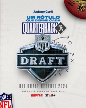 Antony Curti Instagram - Quer conhecer um pouco mais sobre os QBs do Draft 24?

🏈 Caleb Williams é um mágico, sente a pressão e de repente cria jogadas que ninguém espera. 

🏈 Drake Maye é o protótipo de um QB, capaz de fazer todos os lançamentos que um quarterback precisa e o protótipo da posição na NFL. 

🏈 Jayden Daniels é o craque, o playmaker. 50 TDs, ataca o perímetro, corre de uma maneira incrível e qualquer jogada pode ser um home run com ele. 

🏈 J.J. McCarthy é o campeão e o destemido, segura a bola ate o último instante para passar sob pressão e não tem medo de seguir seus instintos, sobretudo no meio do campo. 

🏈 Michael Penix Jr. é o vertical, com uma produção fabulosa em passes no fundo do campo e capaz de uma big play em qualquer setor profundo. 

🏈 Bo Nix, experiente, é o processador perfeito para passes curtos e um sistema com run pass option e screens. 

Qual seu preferido? Descubra em qual time eles vão jogar hoje a partir das 21h, na ESPN2 e Star  . Te esperamos! #NFLnaESPN #DraftnaESPN
