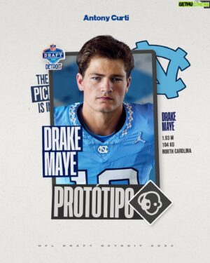 Antony Curti Instagram - Quer conhecer um pouco mais sobre os QBs do Draft 24?

🏈 Caleb Williams é um mágico, sente a pressão e de repente cria jogadas que ninguém espera. 

🏈 Drake Maye é o protótipo de um QB, capaz de fazer todos os lançamentos que um quarterback precisa e o protótipo da posição na NFL. 

🏈 Jayden Daniels é o craque, o playmaker. 50 TDs, ataca o perímetro, corre de uma maneira incrível e qualquer jogada pode ser um home run com ele. 

🏈 J.J. McCarthy é o campeão e o destemido, segura a bola ate o último instante para passar sob pressão e não tem medo de seguir seus instintos, sobretudo no meio do campo. 

🏈 Michael Penix Jr. é o vertical, com uma produção fabulosa em passes no fundo do campo e capaz de uma big play em qualquer setor profundo. 

🏈 Bo Nix, experiente, é o processador perfeito para passes curtos e um sistema com run pass option e screens. 

Qual seu preferido? Descubra em qual time eles vão jogar hoje a partir das 21h, na ESPN2 e Star  . Te esperamos! #NFLnaESPN #DraftnaESPN