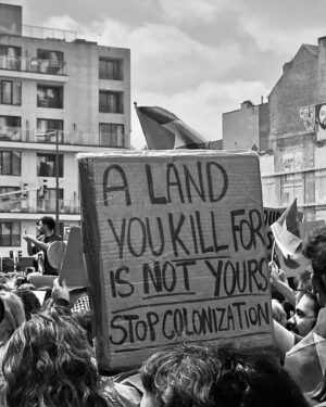 Anuna De Wever Instagram - Thousands on the streets of brussels today shouting FREE PALESTINE 🇵🇸