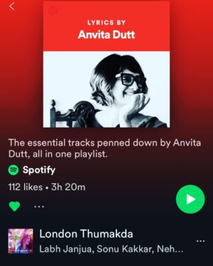 Anvita Dutt Instagram - The times they are a changin’ My friends @kausarmunir @amitabhbhattacharyaofficial @swanandkirkire @vidushak and I are now on @spotifyindia गाने जो आप गुनगुनाते हो... हमने लिखे हैं 🙂