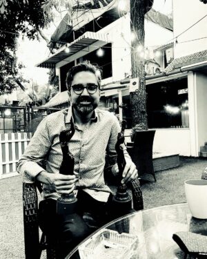Anvita Dutt Instagram - The man with the reliable shoulders. The man who was my blueprint for Dr. Sudip in #bulbbul . The man who is all kinds of genius. The man behind in front of above and below #pataallok Mera dost hai yeh. Congratulations #sudipsharma for sweeping the #filmfareottawards2020 ♥️ here’s to #sceptictank 🍻