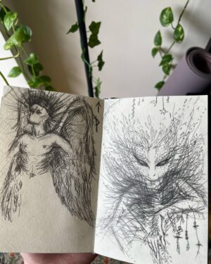 Anwen O'Driscoll Instagram - pencil-wencil art stuff