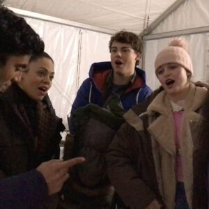 Anwen O'Driscoll Instagram - October Faction just dropped on netflix, u should go see