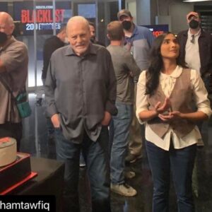 Anya Banerjee Instagram - And that’s a wrap on The Blacklist’s 200th (and my 4th) episode! Congrats to the entire team on this tremendous feat and thanks for the very warm welcome 🙏🏽 
#OffToTheRaces #TheBlacklist #HereWeGo