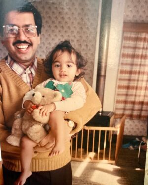 Anya Banerjee Instagram - Happy birthday Baba! Hope to see you on this side of the globe very soon! ❤️