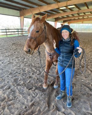 April Billingsley Instagram - First time riding since I was a kid! It was WONDERFUL