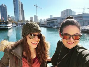 April Billingsley Instagram - When you have an amazing friend who is a flight attendant and it works out to take a quick day trip to see some dolphins and whales in San Diego… we slept most of the day afterwards because of taking Dramamine for the boat, but still worth it! Wouldn’t change a thing and already back home 😊 #dolphins #sandiego
