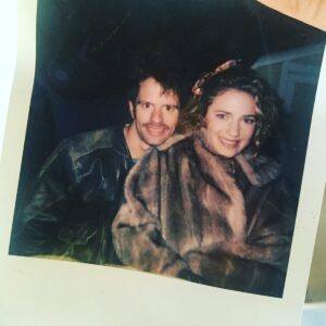 April Mullen Instagram - 18 years ago this brilliant lightening bolt of creativity hit my soul, @wangotim what a journey! Decades of focus, belief, unending challenges, some wins and buckets of utter determination - my creative soulmate HERE WE GO AGAIN !  Wander our new feature film goes to camera tomorrow, Tim there are no words ! Forever grateful our paths crossed ! @wangofilms #aprilmullen #filmmakers TOSS ON ! WANGO BABY !!!! #wanderthemovie