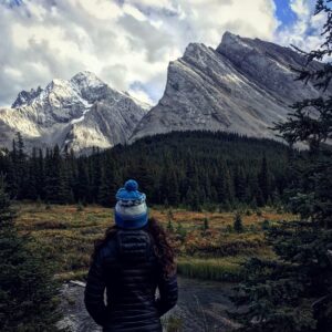 April Mullen Instagram - Oh Canada! The more we look, the Further we see! #canadianrockies #aprilmullen #mountain_world #viaferrataloen #viaferrata #viaferrataextreme