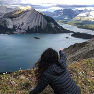 April Mullen Instagram - Oh Canada! The more we look, the Further we see! #canadianrockies #aprilmullen #mountain_world #viaferrataloen #viaferrata #viaferrataextreme