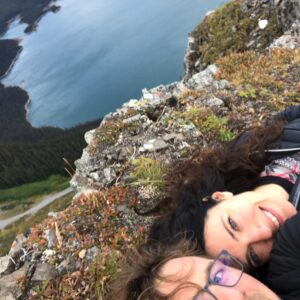 April Mullen Instagram - Oh Canada! The more we look, the Further we see! #canadianrockies #aprilmullen #mountain_world #viaferrataloen #viaferrata #viaferrataextreme