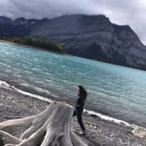 April Mullen Instagram - Oh Canada! The more we look, the Further we see! #canadianrockies #aprilmullen #mountain_world #viaferrataloen #viaferrata #viaferrataextreme
