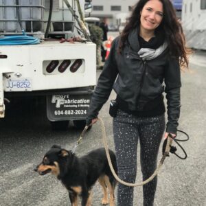 April Mullen Instagram - Spacewalk Time - Ep. 608 Now Available!@cw_the100 @paigeturco_official #aprilmullen #femalefilmmakerfriday @femalefilmmakerfriday ... yes that is a piece of 99% dark chocolate in my hand !