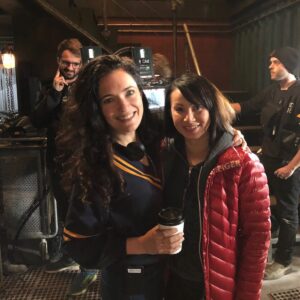 April Mullen Instagram - Spacewalk Time - Ep. 608 Now Available!@cw_the100 @paigeturco_official #aprilmullen #femalefilmmakerfriday @femalefilmmakerfriday ... yes that is a piece of 99% dark chocolate in my hand !