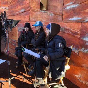 April Mullen Instagram - Directed tomorrow’s Episode of The 100 !@cw_the100 Love to this Cast and Crew - ingenious Family.  Episode #608 The Old Man & The Anomaly #the100 #aprilmullen #the100bts