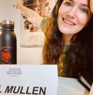 April Mullen Instagram - Grateful to be making magic with this extraordinary new team of creators! Ginny & Georgia Prep Day 15 @sllampy @sarah_glinski @gavinsmith