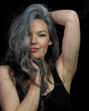 April Schutte Instagram - 4 years ago today, I signed with @lamodels @lamodelsdirect 💋 What a ride it’s been! I love my LA Models family🖤 Best agents around!

Photos by @shawnslaught 🖤
.
.
.
#LAModelsDirect #TeamLAM #greyhairmodel #agencymodel #bookedandbusy #silverhairmodel #greyhairjourney #maturemodel