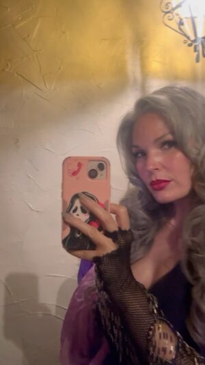 April Schutte Instagram - Wait for the switch! Fabulous night of witchy glamour with @belle_book_and_candle ! 
.
.
.
#lovewitch #burlesqueshow #LABurlesque #AprilShowers #witchyglam #summersolstice