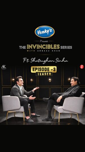 Arbaaz Khan Instagram - Join me as I walk down the memory lane with Shatrughan Ji, talking about the evergreen memories of his life on ‘The Invincibles Series with Arbaaz Khan’.

Watch the full video tomorrow, only on @bollywoodbubble 
@shatrughansinhaofficial #ShatrughanSinhaOnInvincibles

An Arbaaz Khan Production
Presented by: @venkyschicken
Produced By: @arbaazkhanprodn
Concept & Host: @arbaazkhanofficial
Written & Directed By: @idesertboy
Co produced by: @ajay.chabbria