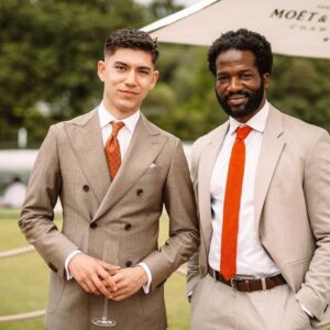 Archie Renaux Instagram - Lovely day at the Henley regatta. Thanks to @bremontwatches Also a big thanks to @scabal for the suit and a big thanks to me for going out and buying cuff links at 8:30am the same day 😎 @krishanparmar_ you are the man for styling ❤️