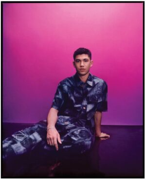 Archie Renaux Instagram - Couple of shots from my @flauntmagazine feature. Wearing @louisvuitton in the first shot and @dior in the second 🍬

Photographed by @jenny__brough 
Styled by @jayhines_ 
Groomer @charley.mcewen 
Stylist assistant @_elenagarcia 
Written by @taniab3