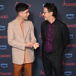 Archie Renaux Instagram - UK screening of upgraded with @tempo_productions ✈️ 
Styling by @krishanparmar_ 
Hair and make up by @thebradylea