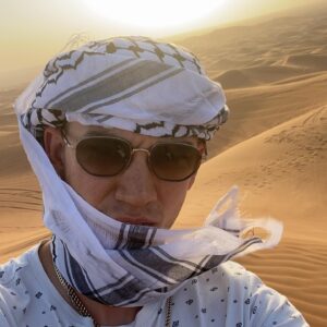 Archie Renaux Instagram - Incredible day in the desert ☀️