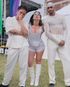 Ariana and the Rose Instagram - A lil NJ Pride dump… we didn’t get a single video of us performing but we took a LOT of self-timer pics ✨💕 Thank you for having me! @pridecenternj 

Pics @artofnouse.camera 
#pride #pridemonth